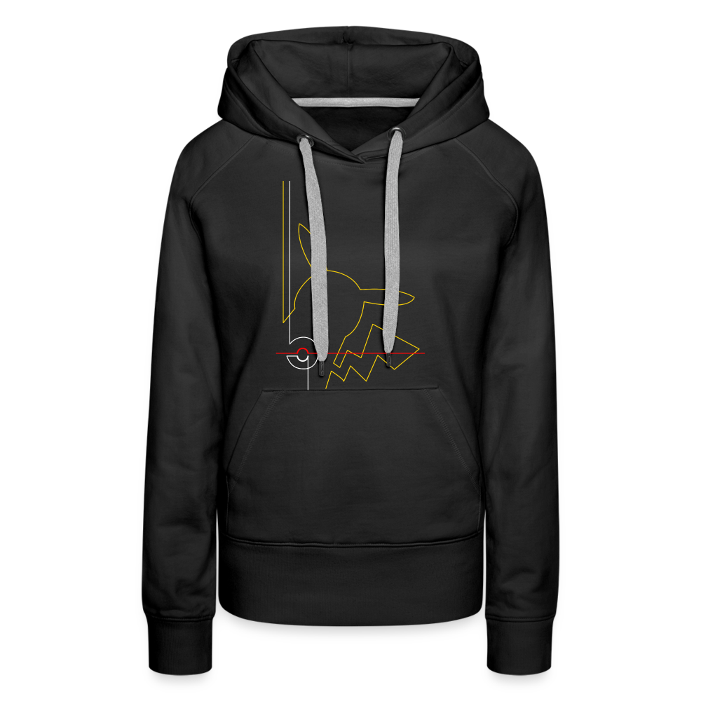 Who's That Pokemon? - Women’s Premium Hoodie - black