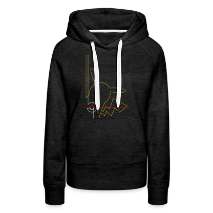 Who's That Pokemon? - Women’s Premium Hoodie - charcoal grey