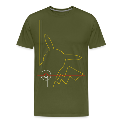 Who's That Pokemon? - Men's Premium T-Shirt - olive green