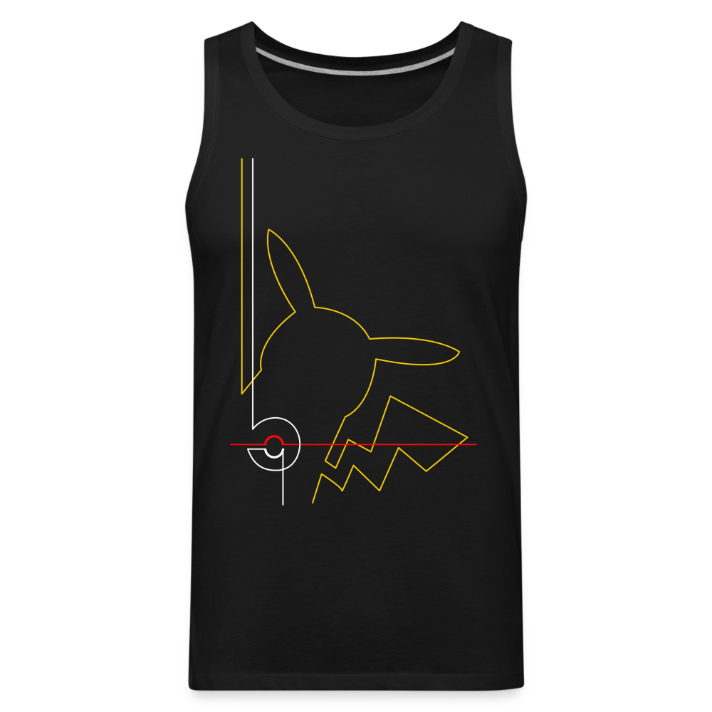 Who's That Pokemon? - Men’s Premium Tank - black