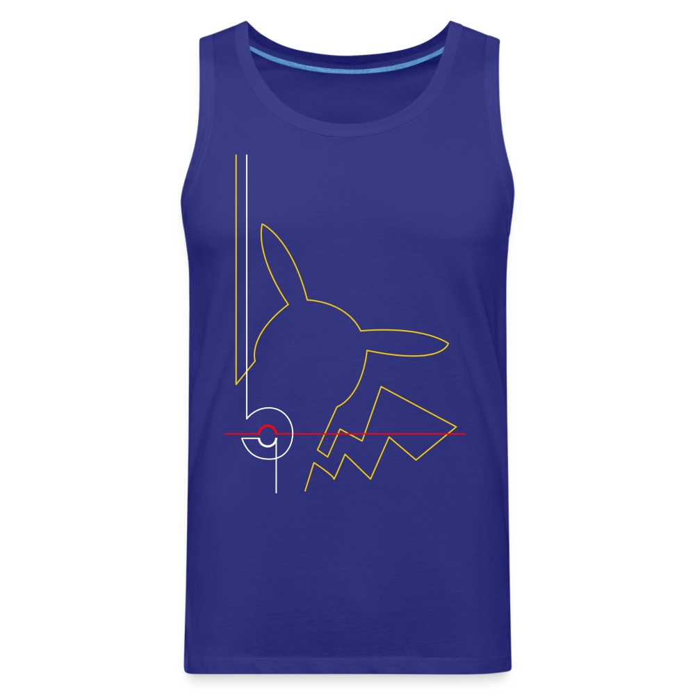 Who's That Pokemon? - Men’s Premium Tank - royal blue