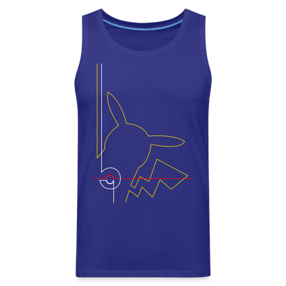 Who's That Pokemon? - Men’s Premium Tank - royal blue