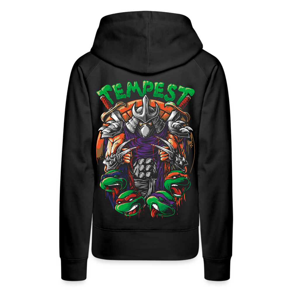 Tonight I Dine On Turtle Soup - Women’s Premium Hoodie - black