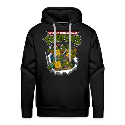 Turtle Power - Men’s Premium Hoodie - black