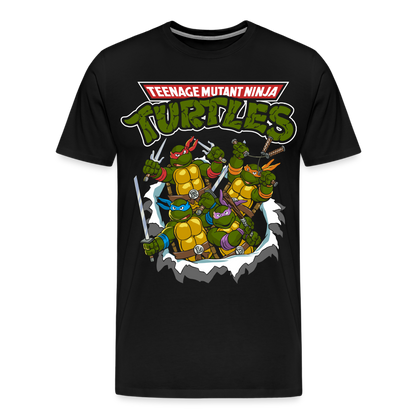 Turtle Power - Men's Premium T-Shirt - black