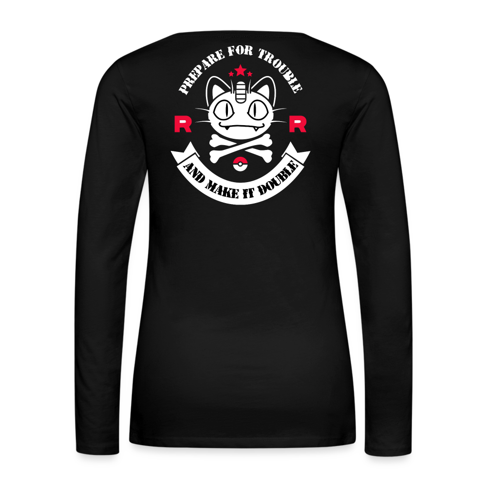 Prepare For Trouble - Women's Premium Long Sleeve T-Shirt - black