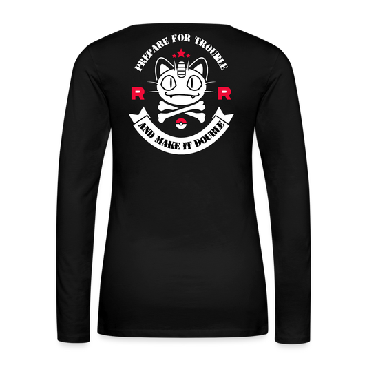 Prepare For Trouble - Women's Premium Long Sleeve T-Shirt - black