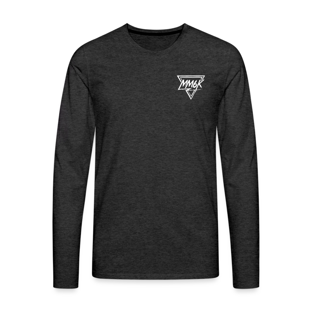 Catch Them All - Men's Premium Long Sleeve T-Shirt - charcoal grey