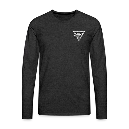 Catch Them All - Men's Premium Long Sleeve T-Shirt - charcoal grey