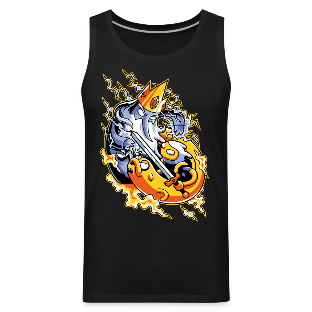 King of C-c-cool! - Men’s Premium Tank - black