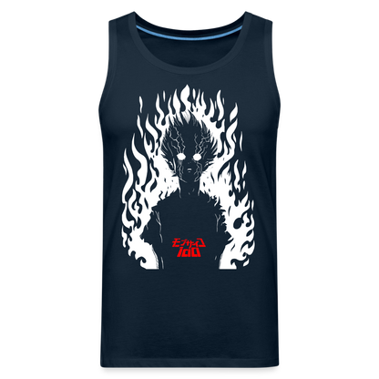 100% - Men’s Premium Tank - deep navy