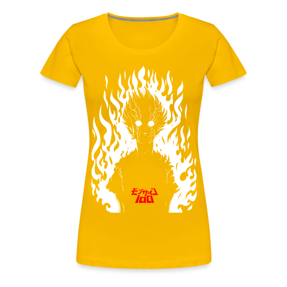 100% - Women’s Premium T-Shirt - sun yellow