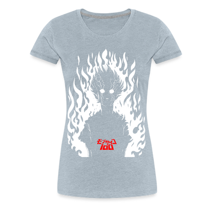 100% - Women’s Premium T-Shirt - heather ice blue