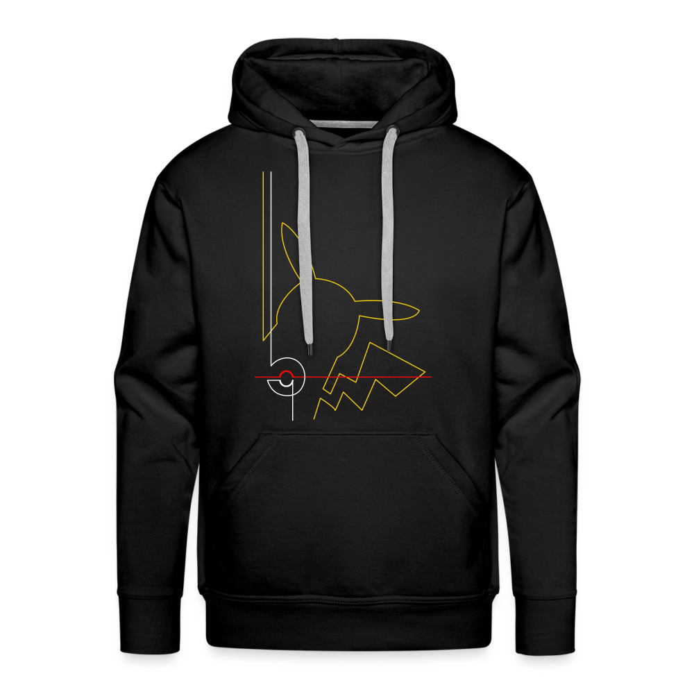 Who's That Pokemon? Men’s Premium Hoodie - black