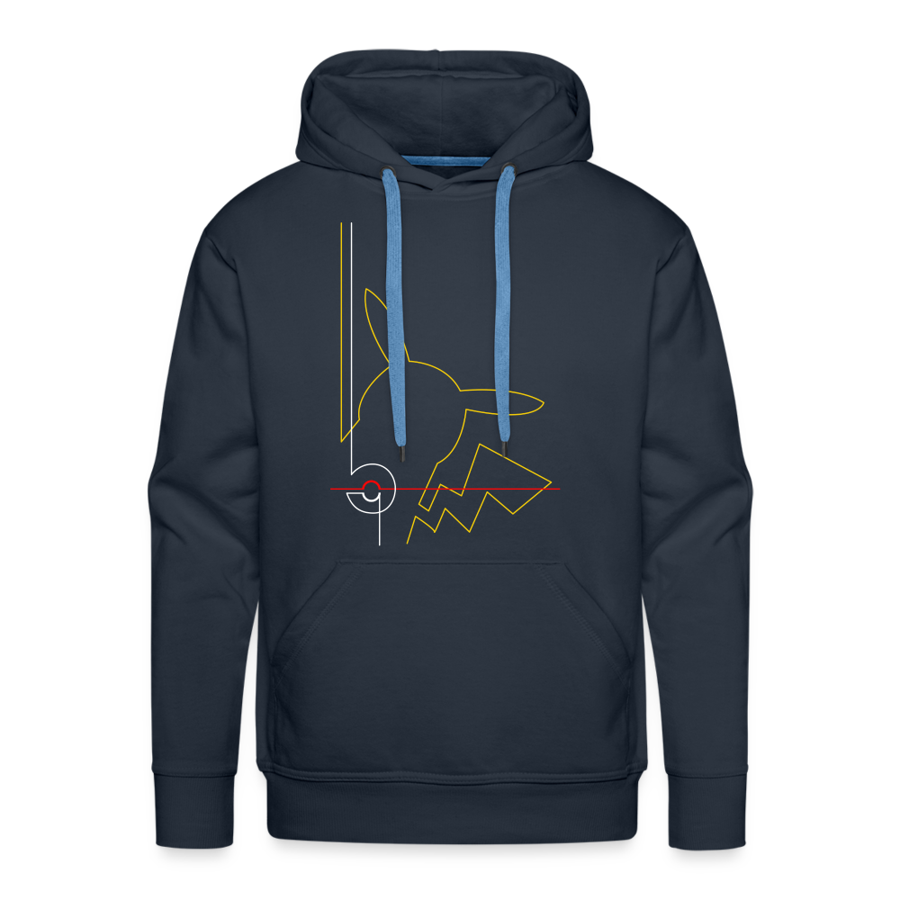 Who's That Pokemon? Men’s Premium Hoodie - navy