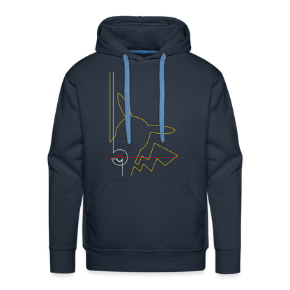 Who's That Pokemon? Men’s Premium Hoodie - navy