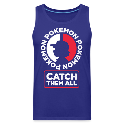 Catch Them All - Men’s Premium Tank - royal blue