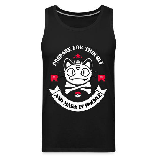 Prepare For Trouble - Men’s Premium Tank - black