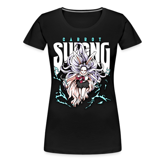 Sulong Carrot - Women’s Premium T-Shirt - black