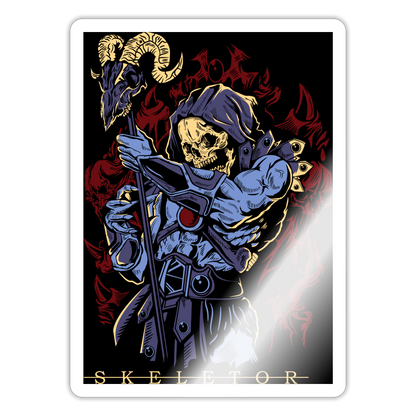 Skeletor - Sticker - white glossy