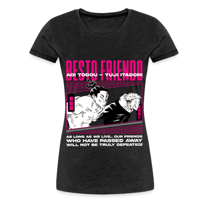 Besto Friendo - Women’s Premium T-Shirt - charcoal grey