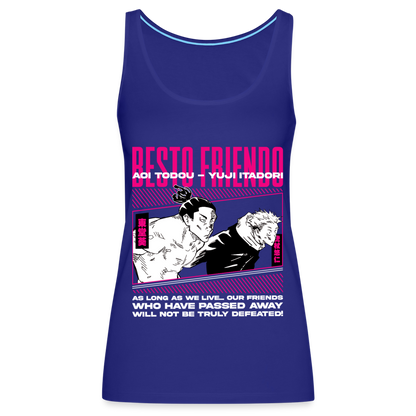 Besto Friendo - Women’s Premium Tank Top - royal blue