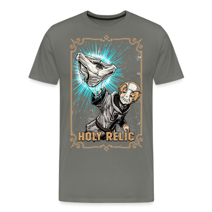 Holy Relic - Men's Premium T-Shirt - asphalt gray