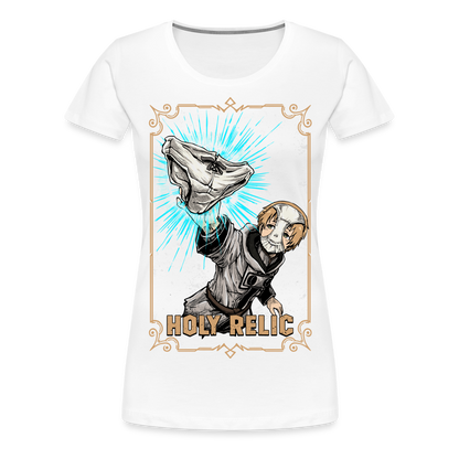 Holy Relic - Women’s Premium T-Shirt - white