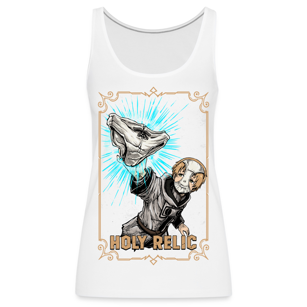 Holy Relic - Women’s Premium Tank Top - white