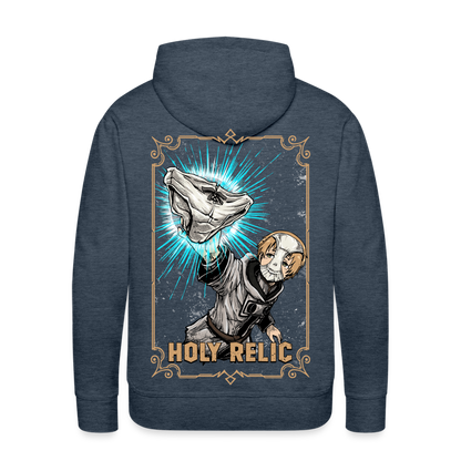 Holy Relic - Men’s Premium Hoodie - heather denim