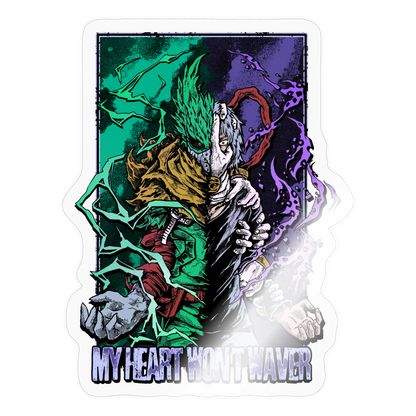 One's Resolve - Sticker - transparent glossy