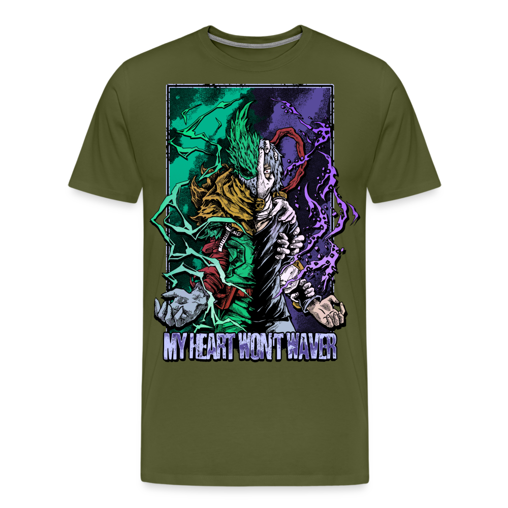 One's Resolve - Men's Premium T-Shirt - olive green