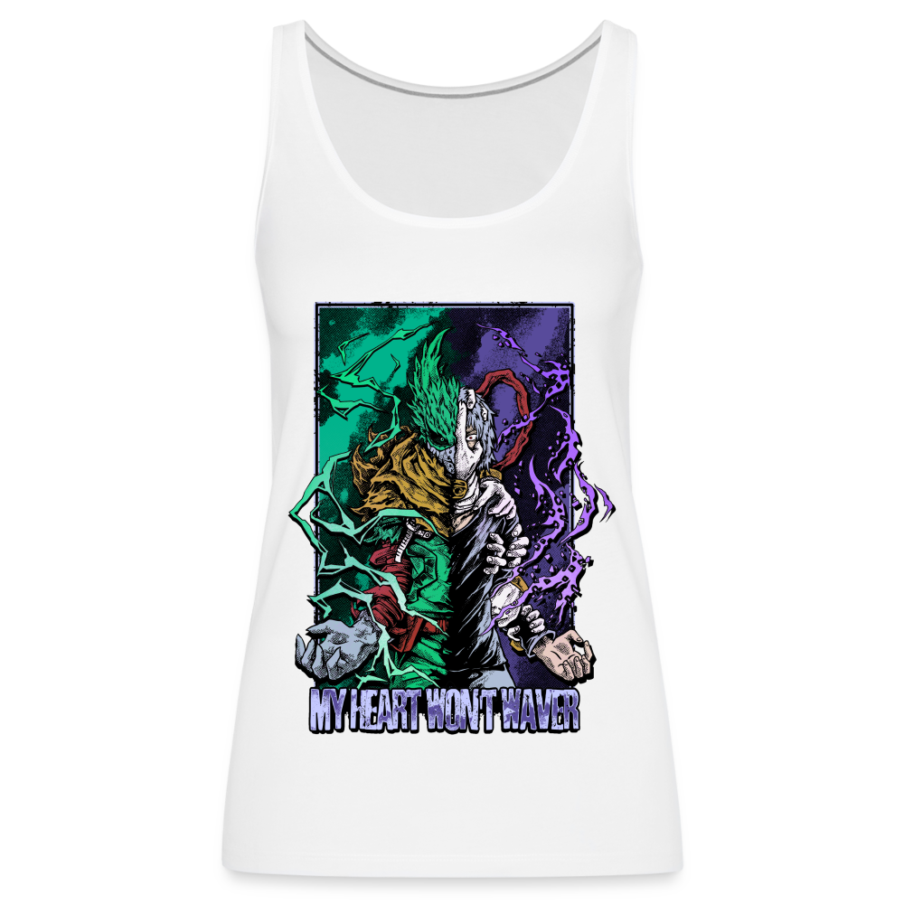 One's Resolve - Women’s Premium Tank Top - white