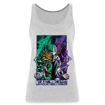 One's Resolve - Women’s Premium Tank Top - heather gray