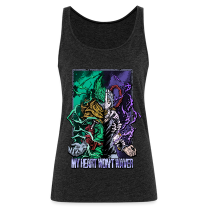 One's Resolve - Women’s Premium Tank Top - charcoal grey