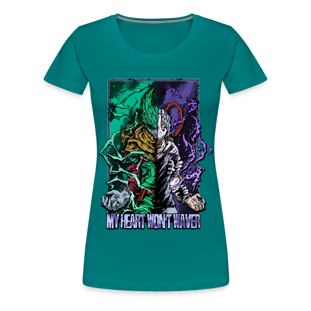 One's Resolve - Women’s Premium T-Shirt - teal