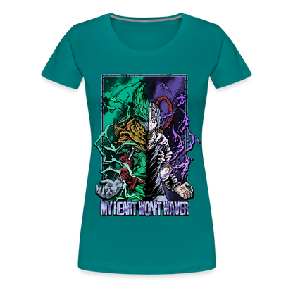 One's Resolve - Women’s Premium T-Shirt - teal