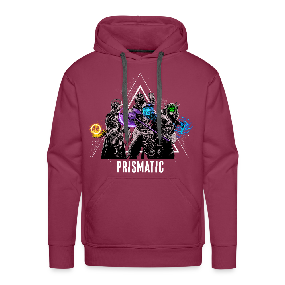 Prismatic - Men’s Premium Hoodie - burgundy