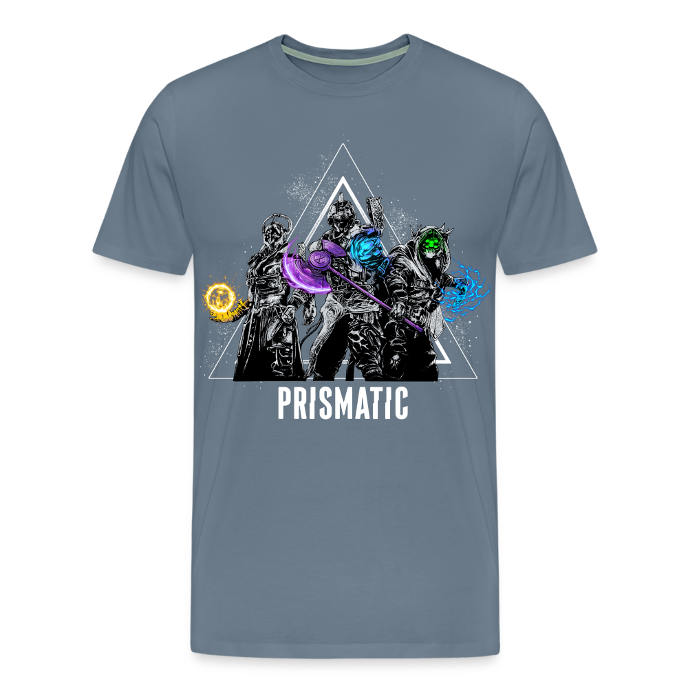 Prismatic - Men's Premium T-Shirt - steel blue