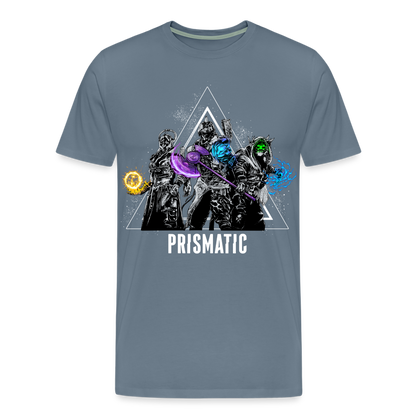 Prismatic - Men's Premium T-Shirt - steel blue