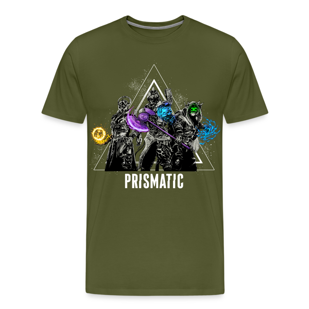 Prismatic - Men's Premium T-Shirt - olive green