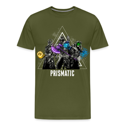 Prismatic - Men's Premium T-Shirt - olive green