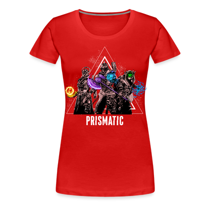 Prismatic - Women’s Premium T-Shirt - red