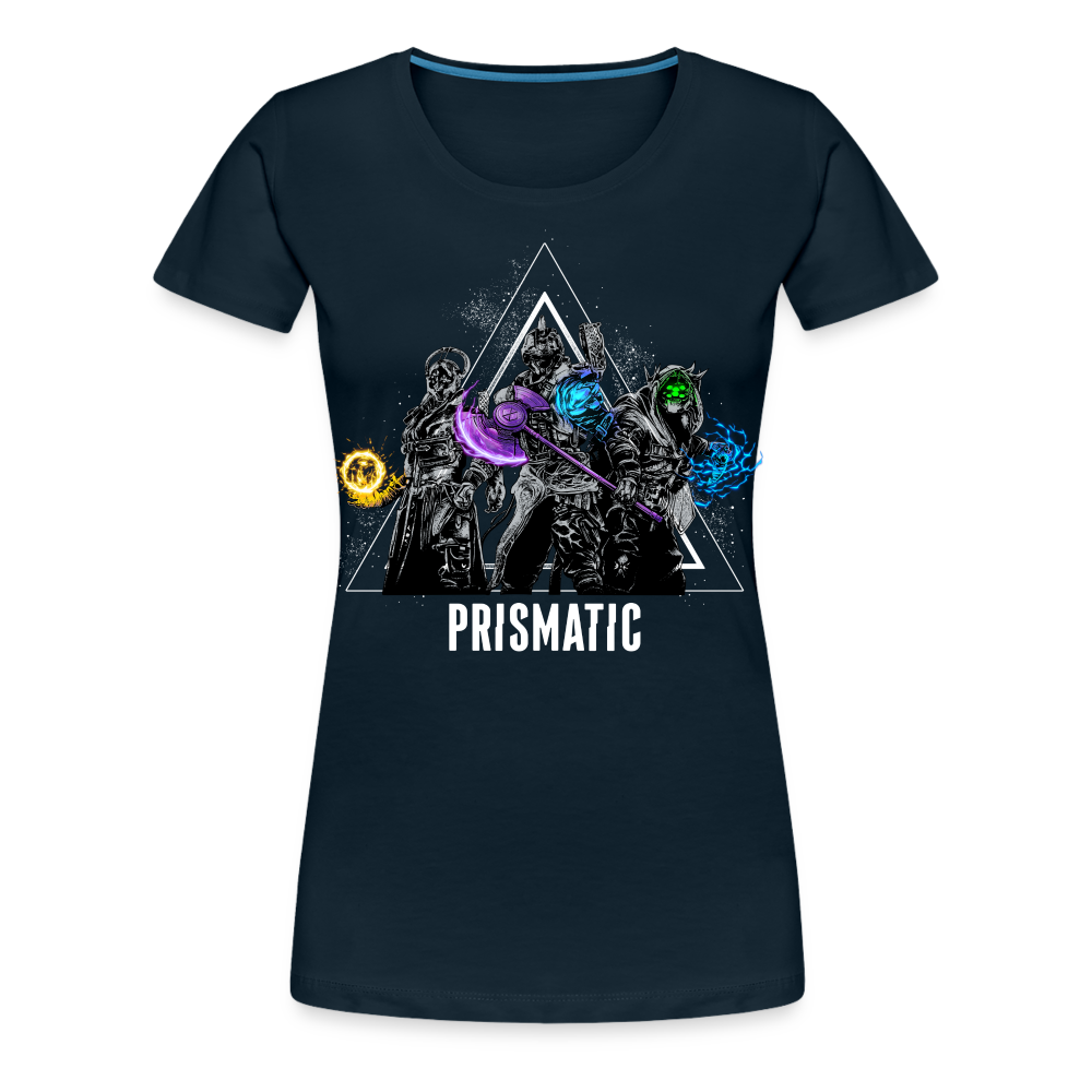 Prismatic - Women’s Premium T-Shirt - deep navy