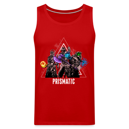 Prismatic - Men’s Premium Tank - red