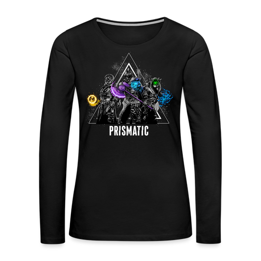 Prismatic - Women's Premium Long Sleeve T-Shirt - black