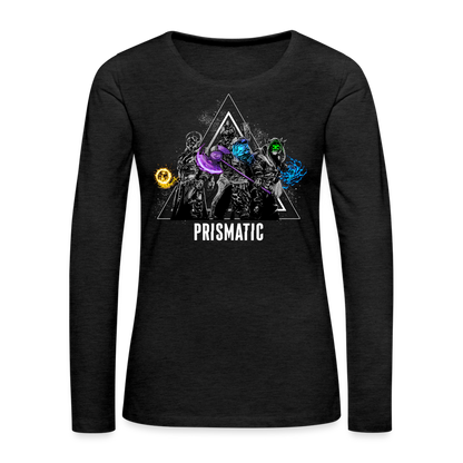 Prismatic - Women's Premium Long Sleeve T-Shirt - charcoal grey