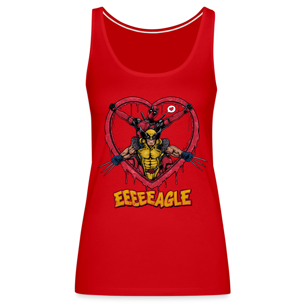 2 Guys 1 Love - Women’s Premium Tank Top - red