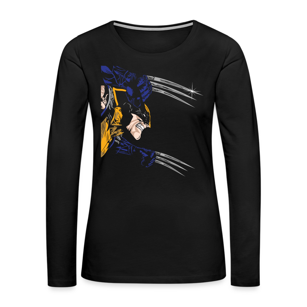 Wolverine - Women's Premium Long Sleeve T-Shirt - black