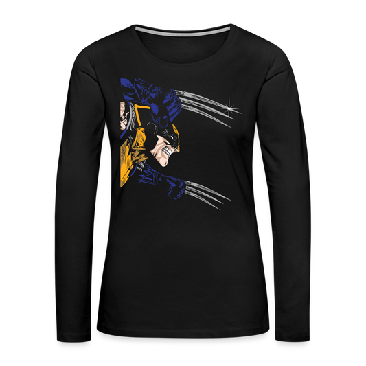 Wolverine - Women's Premium Long Sleeve T-Shirt - black